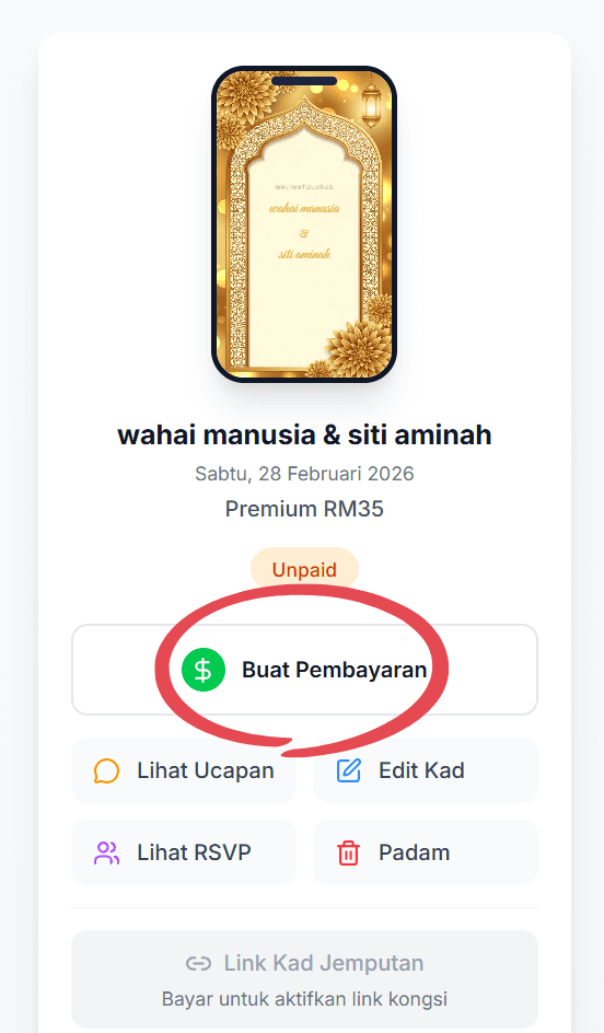 Buat Pembayaran