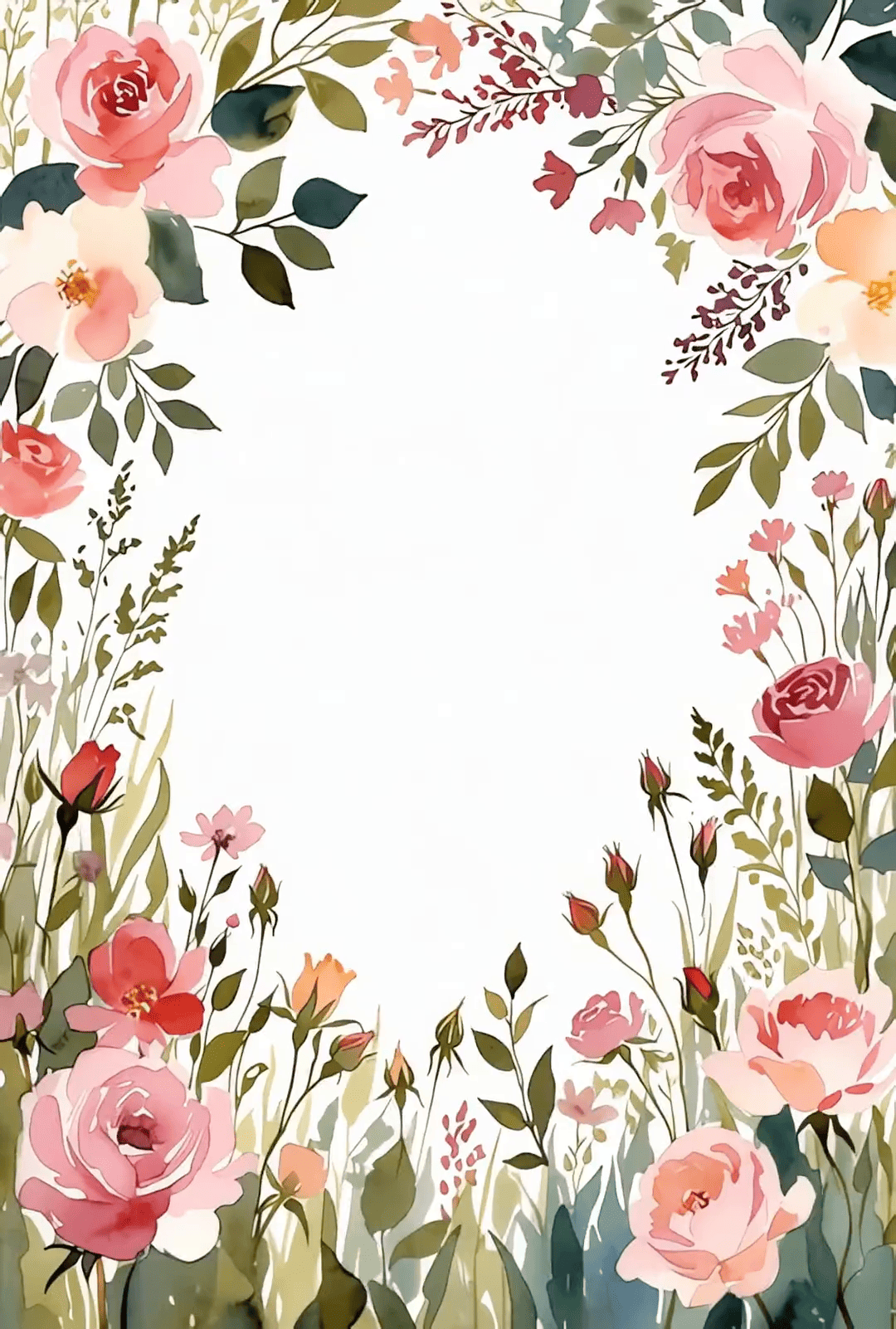 Floral Romance frame