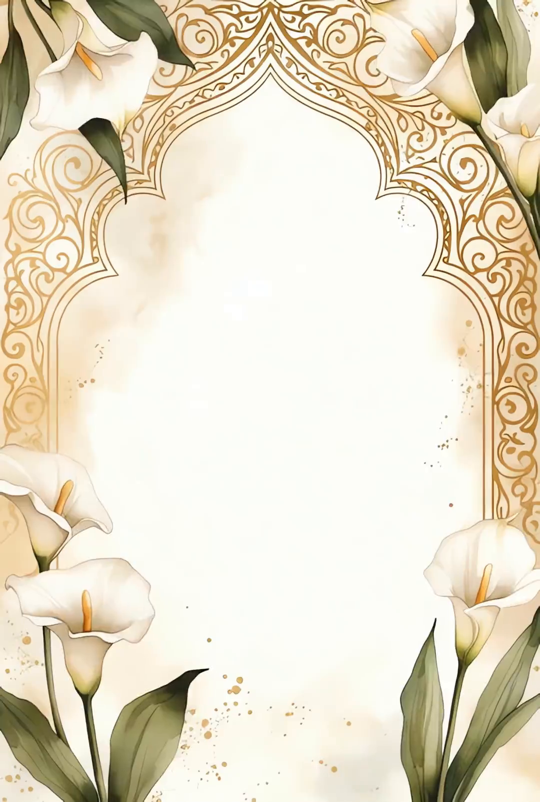 Islamic White frame